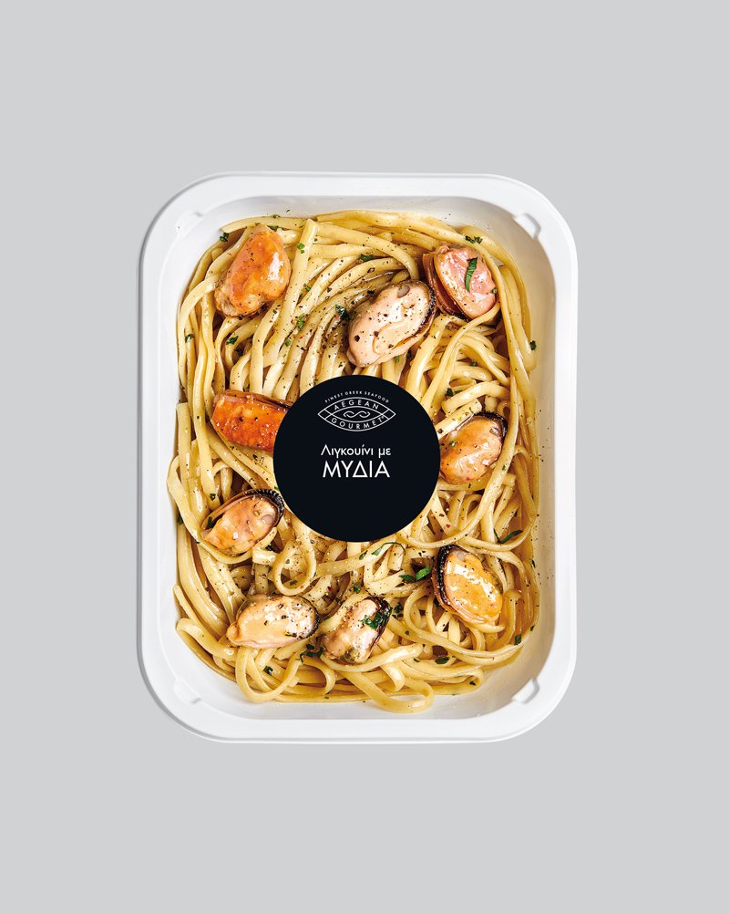 Λιγκουίνι με μύδια