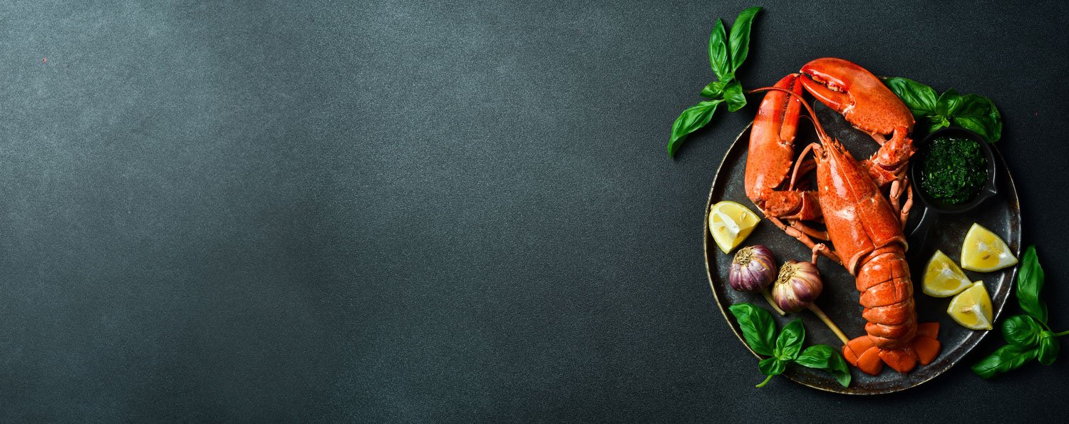 Mytilos Lobster on plate